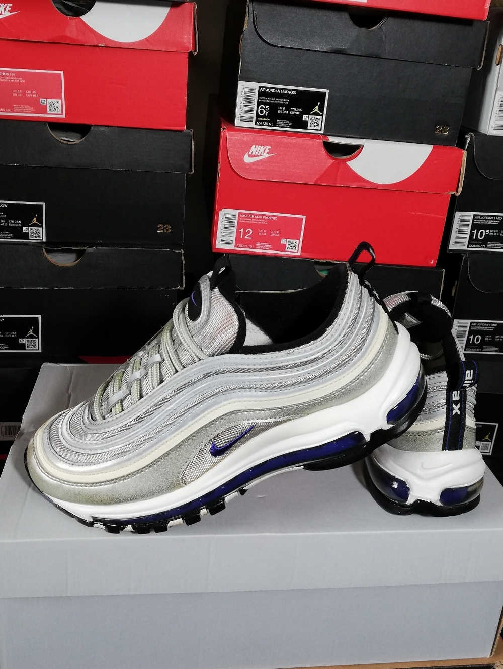 NIKE AIR MAX 97S WOMEN'S US SIZE 7.5 GREAT CONDION
